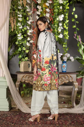 Cedar - Inaya - Digital Printed & Embroidered Linen